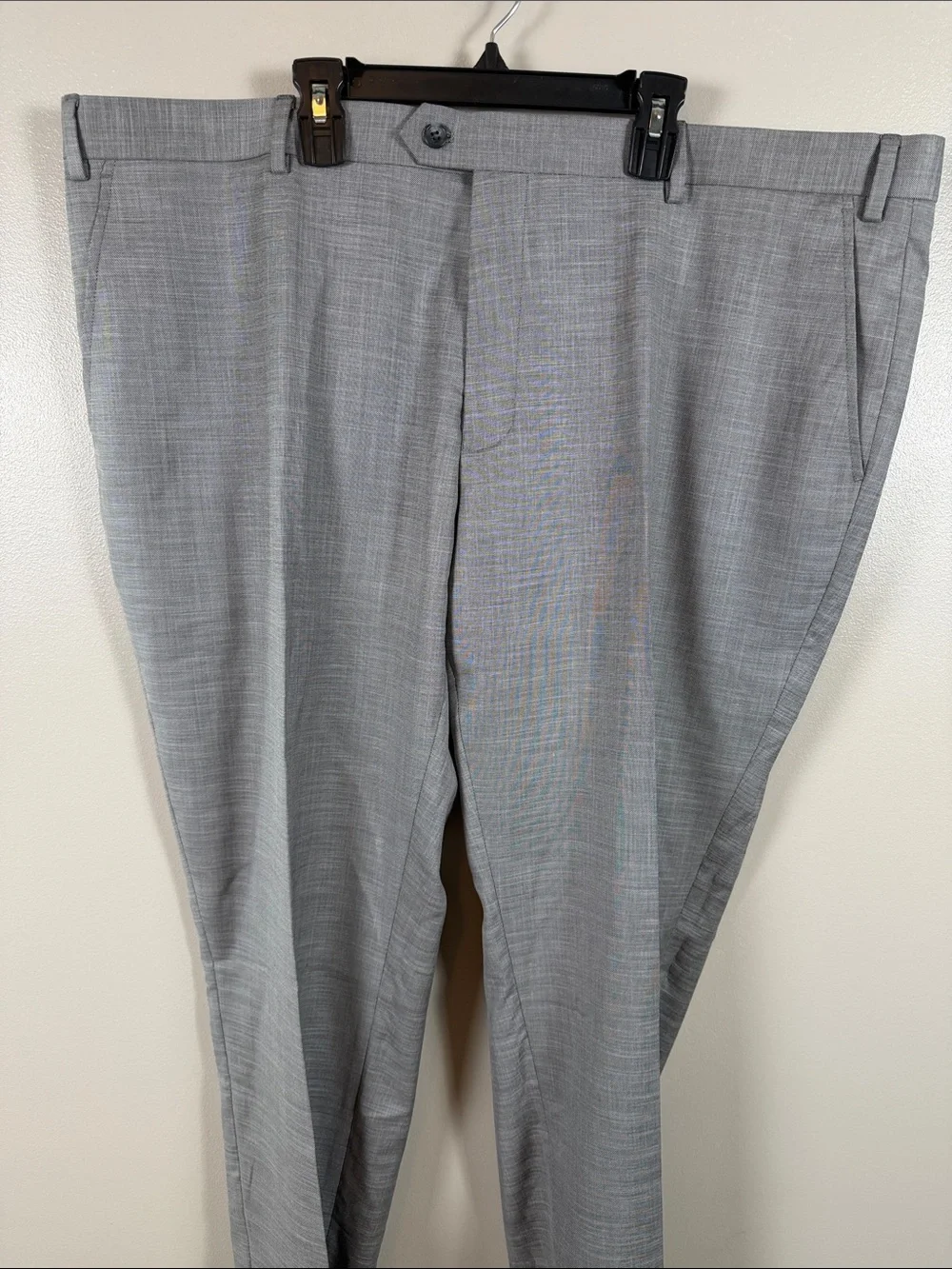 Renoir Light Gray Slim Fit Dress Pants